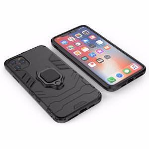 Ring Armor dėklas telefonui iPhone 15 Pro juodas