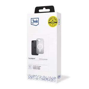 3mk Frosty Magnetinis dėklas telefonui Apple iPhone 16E - baltas