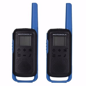 "Motorola Talkabout T62" dviguba pakuotė + įkroviklis mėlyna