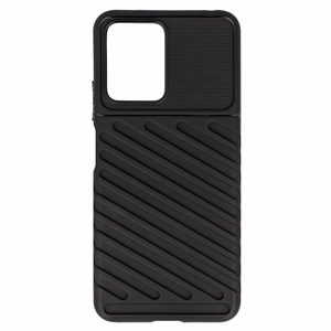Thunder dėklas telefonui Xiaomi Redmi Note 12 5G/Poco X5 juodas