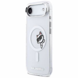 Karl Lagerfeld IML Peekaboo MagSafe Dėklas for iPhone Air - Clear