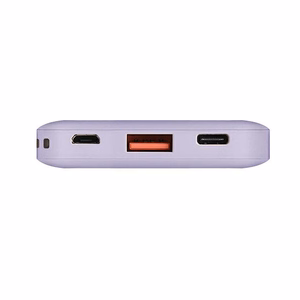 Išorinė baterija Uniq Fuele mini 8000mAh USB-C 18W PD greitas įkrovimas - levandų