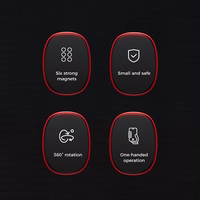 Automobilinis telefono laikiklis Joyroom JR-ZS205 (air vent) magnetinis juodas