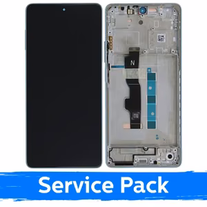 LCD ekranas suderinamas su Xiaomi Redmi Note 13 5G su rėmeliu / Ocean Teal / (Service Pack)