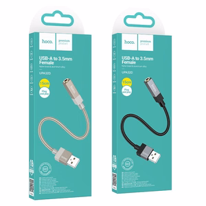 Audio adapteris Hoco (UPA32D) USB į 3,5mm(p)