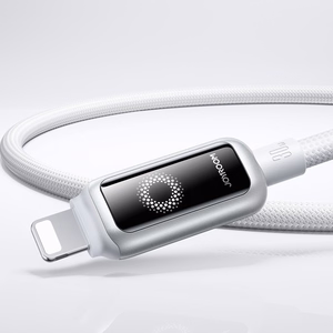 USB kabelis Joyroom S-A55 USB-C to Lightning 30W 1.2m baltas