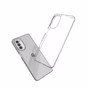 Itin plonas 0.5mm dėklas telefonui Motorola Moto G82 5G / Moto G52 skaidrus