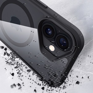 Чехол 3mk Satin Armor MagCase для iPhone 17 - чёрный