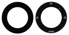 Samsung S928 S24 Ultra kameros stikliukas Black (lens UW) 1pcs (service pack)