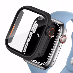 Tech-Protect Defense360 dėklas Apple Watch 4 / 5 / 6 / SE (44mm) - juoda/oranžinė
