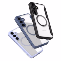 Dux Ducis Skin X Pro dėklas telefonui Samsung S24+ su magnetiniu žiedu ir atvartu - mėlynas