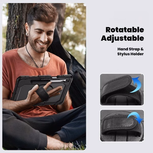 Tech-Protect Solid dėklas Samsung Galaxy Tab S11 11.0 juodas