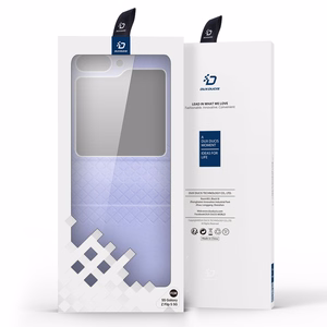 Dėklas Dux Ducis Bril Samsung F731 Z Flip5 5G violetinis