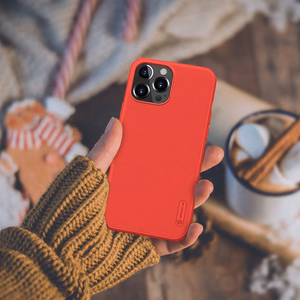 Nillkin Super Frosted Shield Pro dėklas, skirtas Apple iPhone 13 Pro Max, juodas