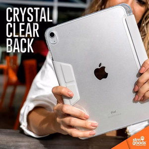 STM OPP atverčiamas dėklas, skirtas iPad Air 13" M4 (2026) / M3 (2025) / M2 (2024), juodas