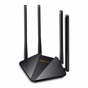 Mercusys MR30G belaidis maršrutizatorius Gigabit Ethernet dviejų dažnių (2.4 GHz / 5 GHz) juodas