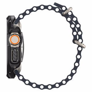 Spigen Tough Armor dėklas, skirtas Apple Watch Ultra 49 mm, juodas