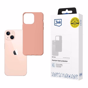 Dėklas telefonui iPhone 14 iš 3mk Matt Case serijos - rožinis