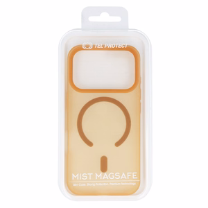 Tel Protect Mist Matte Magsafe dėklas Iphone 17 Pro kavos rudas
