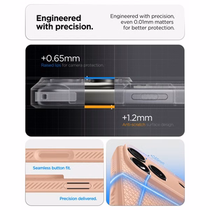 Spigen Liquid Air dėklas iPhone 18 Pro Max / 17 Pro Max, rožinis