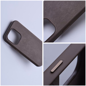 WOVEN MAG COVER dėklas suderinamas su MagSafe IPHONE 13 Pro - šviesiai rudas