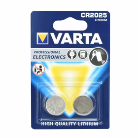 VARTA ličio baterija CR2025 3V 2 vnt.