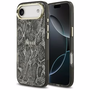 Guess Python Pattern MagSafe Чехол для iPhone Air - чёрный