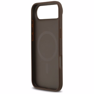 Guess 4G Circle Classic Logo Magnetinis dėklas telefonui iPhone Air - ruda