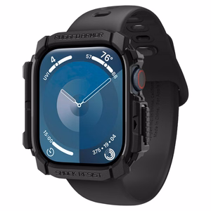 Spigen Rugged Armor dėklas Apple Watch 10 (42mm) - juodas