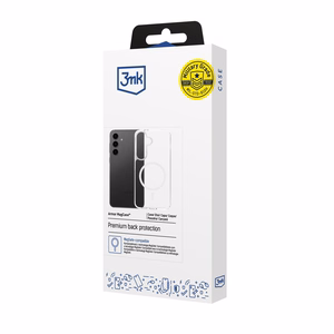 "3mk Armor Magcase" dėklas "Samsung Galaxy S24+" - skaidrus