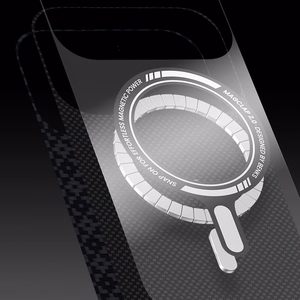 Benks magnetinis Armor Air Armor Grid Kevlar dėklas su metaliniu rėmeliu 600D (B068) Iphone 17 Air telefonui juodas