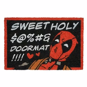 Marvel Deadpool durų kilimėlis, 40 × 60 cm