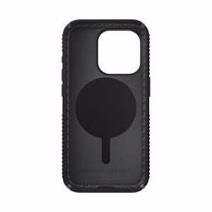 Speck Presidio2 Grip ClickLock MagSafe dėklas, skirtas iPhone 15 Pro, juodos ir skalūno pilkos spalvų