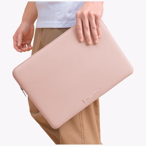 Uniq Cyprus Ridge Edition neperšlampamas neopreninis 14" nešiojamojo kompiuterio dėklas - rožinis