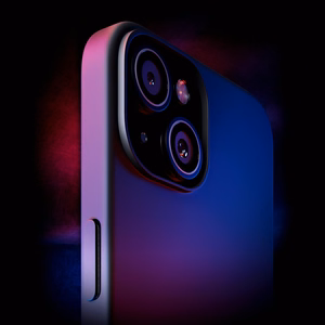 3mk Matinis dėklas Pro Apple iPhone 15 - matinė juoda