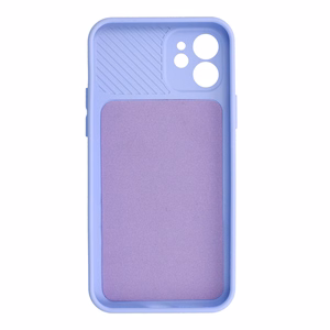 Camshield Soft dėklas telefonui (m) - šviesiai violetinis Iphone 12