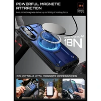 "Supcase Unicorn Beetle Pro Mag MagSafe" 2 komplektų dėklas "Samsung Galaxy S26" - tamsiai mėlynas ir juodas