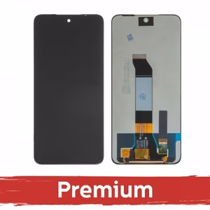 Ekranas skirtas Xiaomi Redmi Note 10 5G / Note 10T 5G / Poco M3 Pro 5G juodas OEM