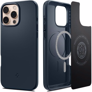 Spigen Thin Fit Magnetinis dėklas iPhone 16 Pro - tamsiai pilkas