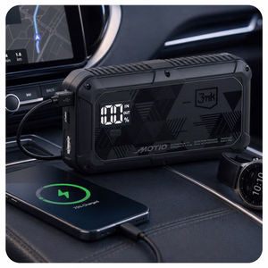 3mk Motio HyperBoost Flow 1500A 10,000mAh su Smart Start laidais ir šviesa