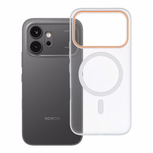 Dėklas Honor 600 / 600 PRO Go Orange suderinamas su MagSafe skaidrus
