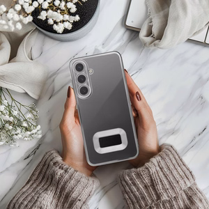 Dėklas GLAM XIAOMI REDMI A3 4G sidabrinis