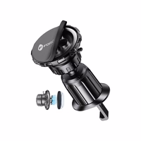 FORCELL F-GRIP MagElite magnetinis automobilio laikiklis oro angai juodas