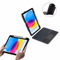 Tech-Protect SC Mag Pen + klaviatūros dėklas iPad 10.9" 10 kartos (2022) – juodas