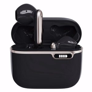ART belaidės ausinės Bluetooth TWS + docking stotis Type C AP-TW-B4B juoda