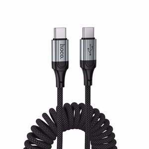 Kabelis USB C į USB C Hoco PD 3A 1,5 m X121 juodas