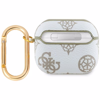 Guess GUA3PG4GPH AirPods 3 dėklas balta 4G Hook