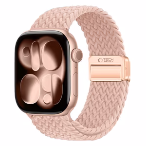 TECH-PROTECT NYLONMAG APPLE WATCH 4 / 5 / 6 / 7 / 8 / 9 / SE / ULTRA 1 / 2 (42 / 44 / 45 / 49 MM) DULKIŲ ROŽINĖ