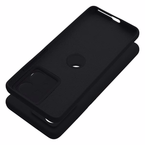 Dėklas silikoninis 2mm telefonui MOTOROLA EDGE 40 Neo juodas