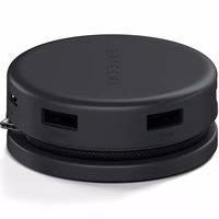 Adapteris HUB 7in1 USB C Satechi Multiport ST-POTG7C vidurnakčio juoda